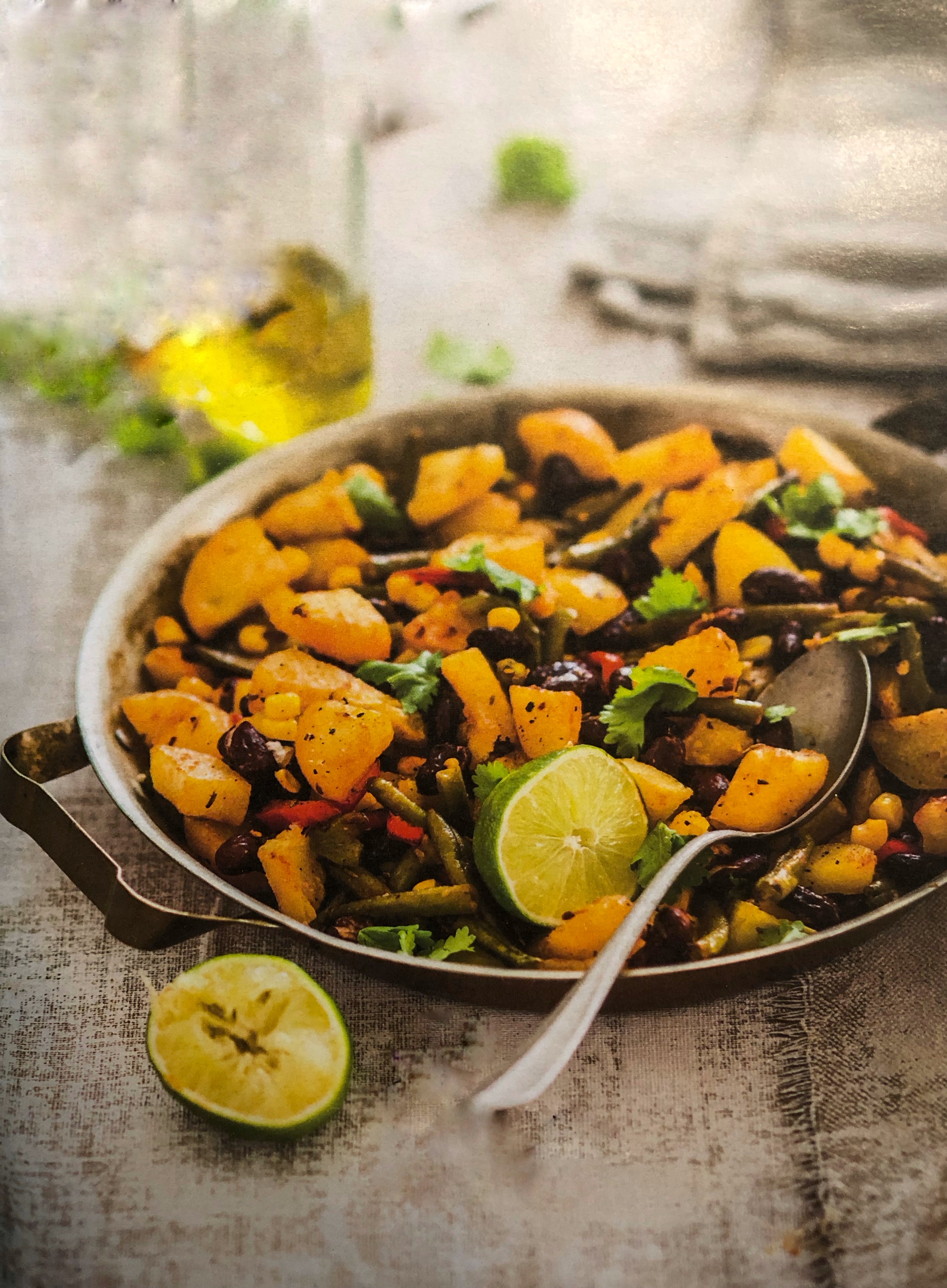 Mexická bramborová pánev