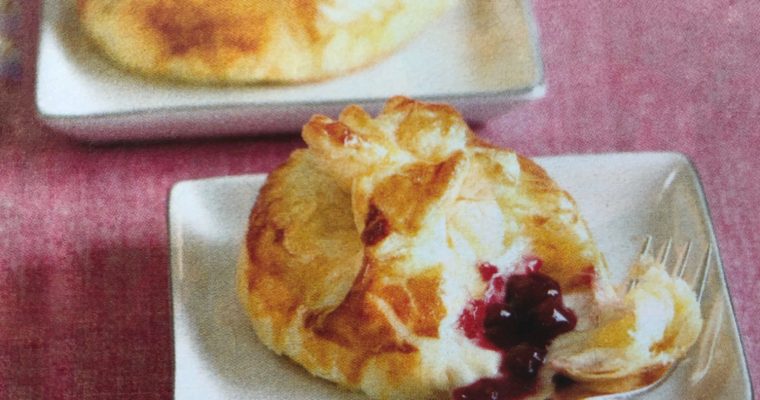 Hermelín v listovém těstě