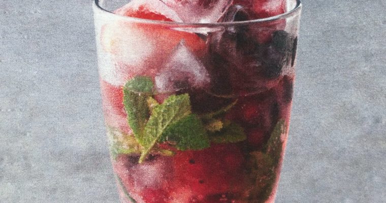 Limonáda s ovocným ledem