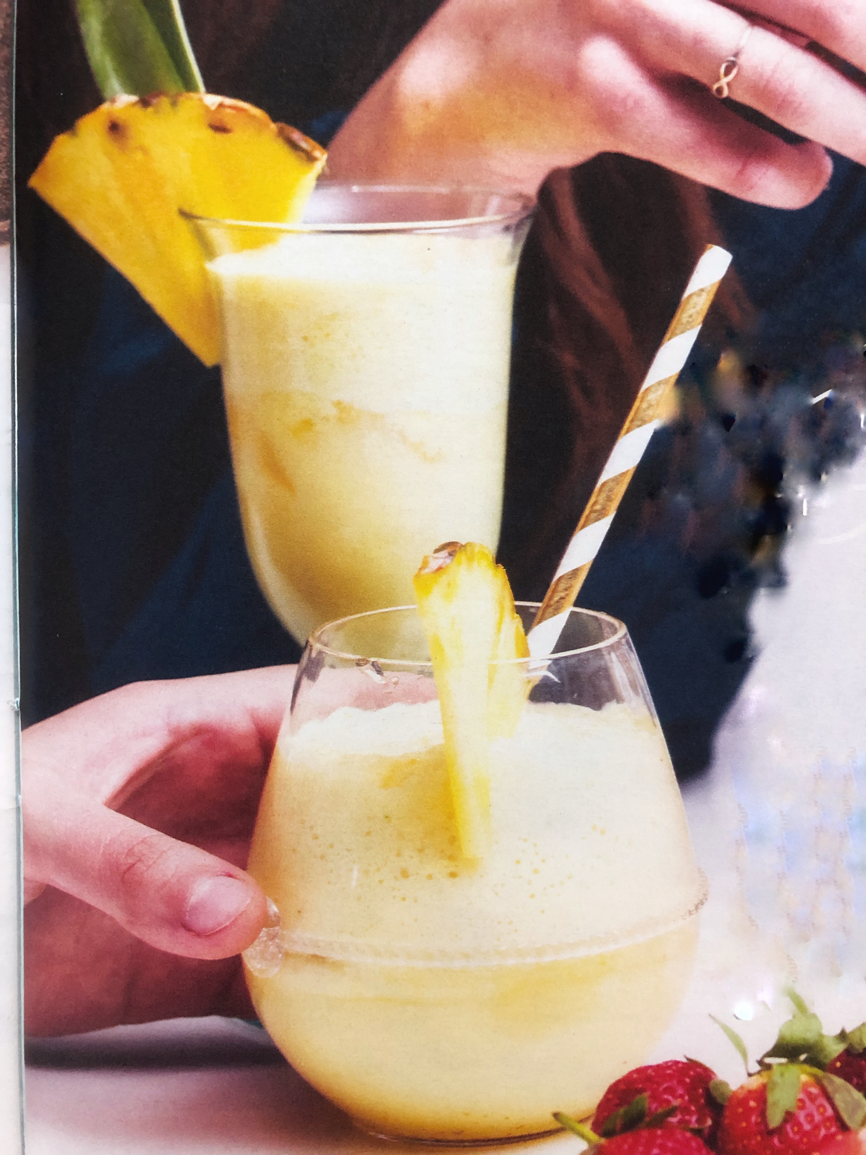 Piña Colada s kokosovým mlékem