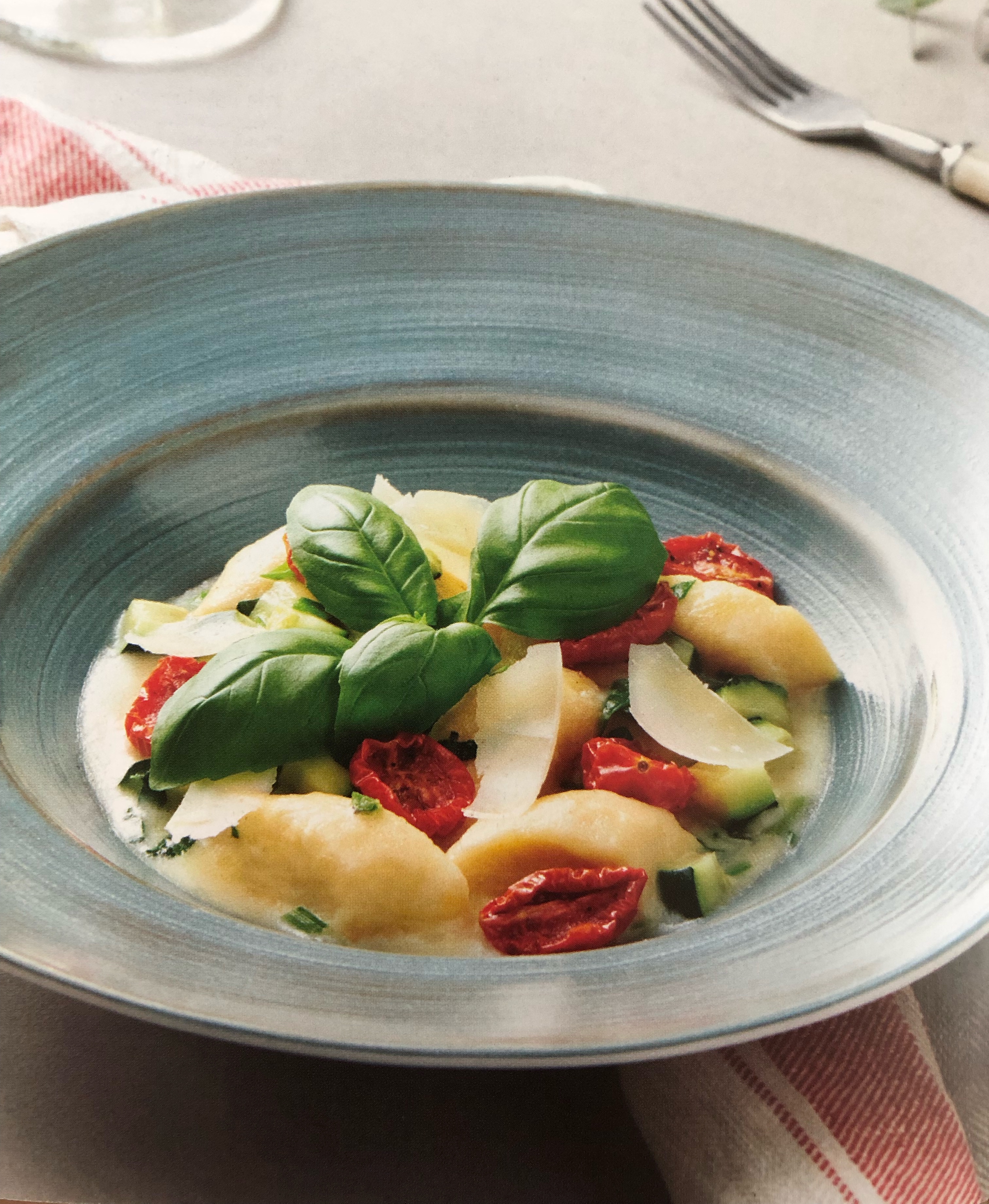 Noky z riccoty a parmazánu