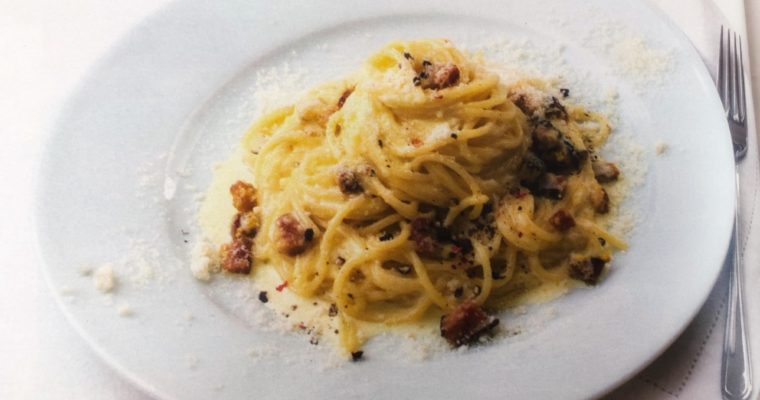 Špagety carbonara