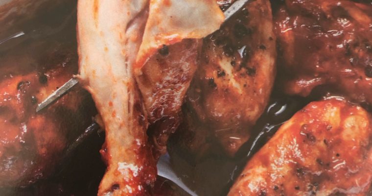 Pomalu pečené kuřecí paličky