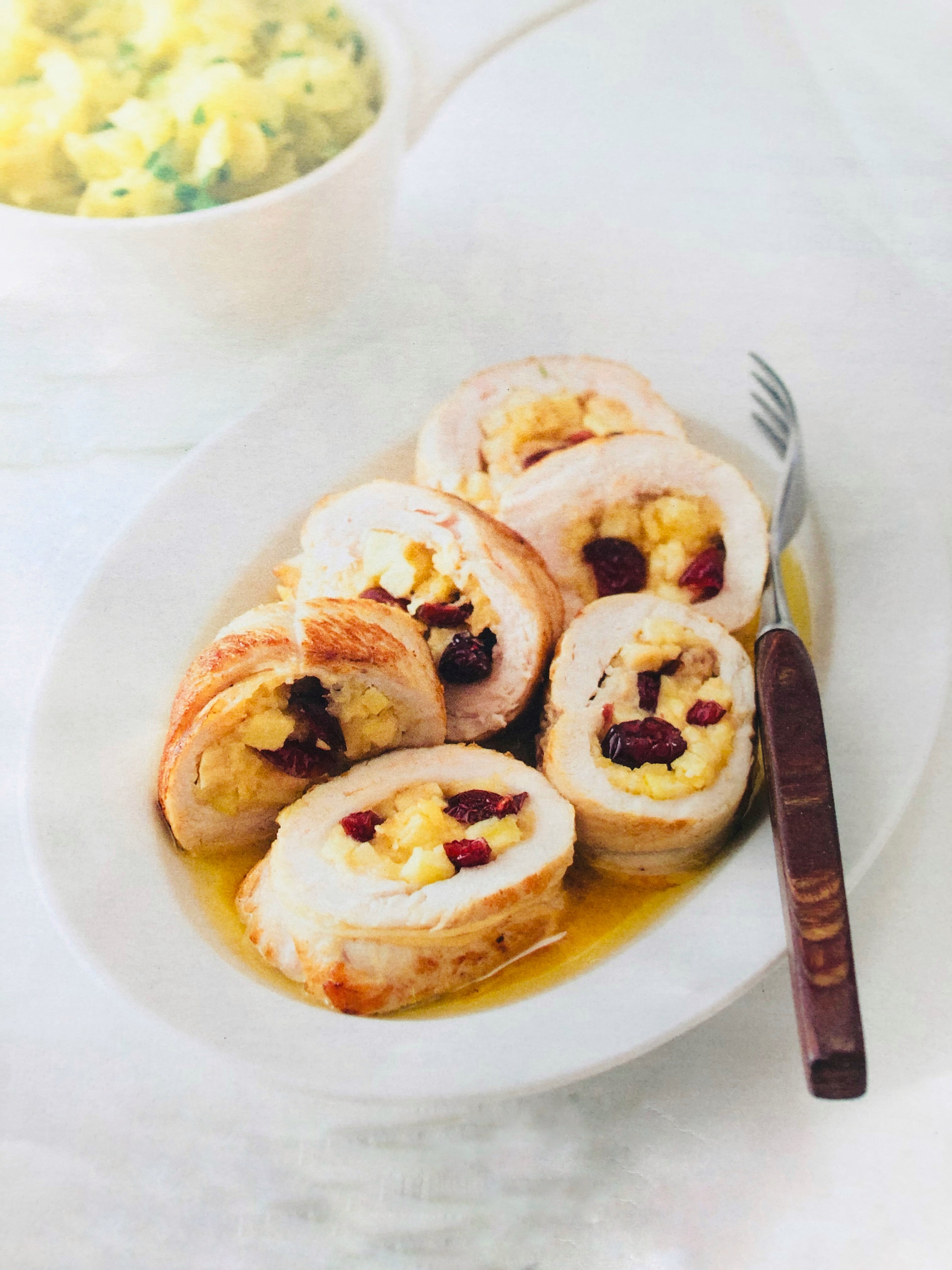 Kuřecí prsa plněná jablky