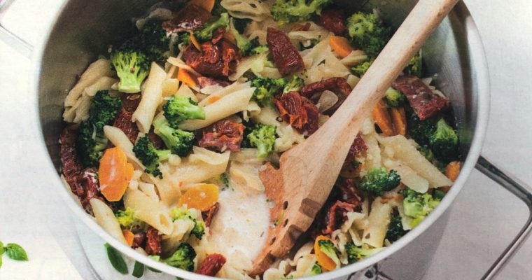 Těstoviny z jednoho hrnce