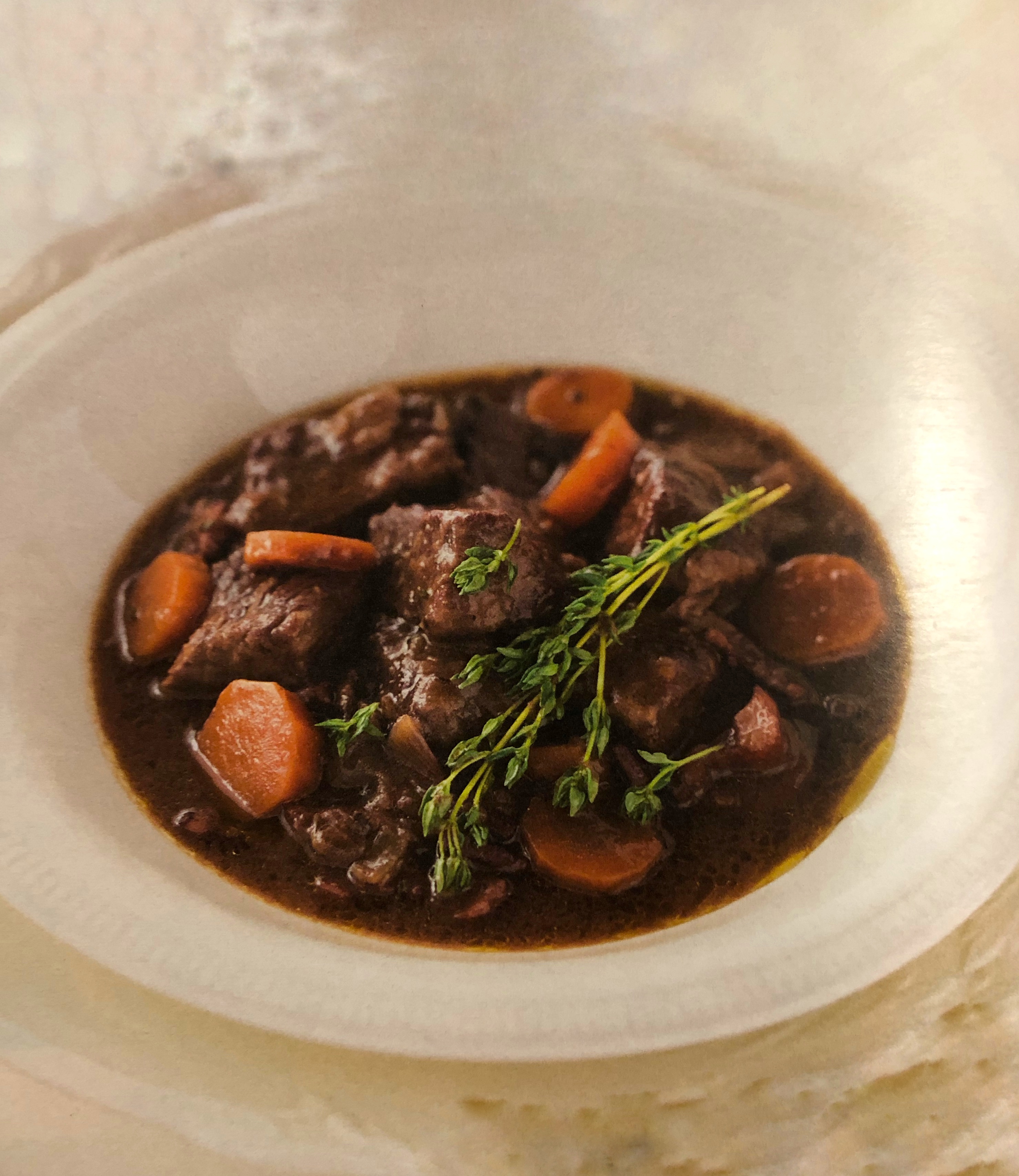 Hovězí bourguignon