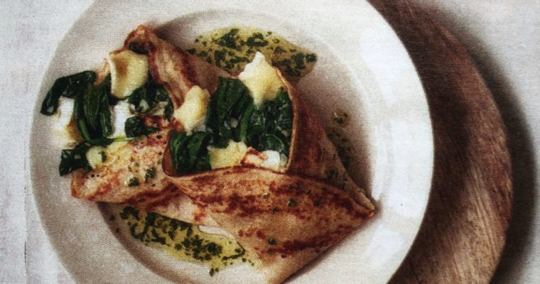 Palačinky se špenátem