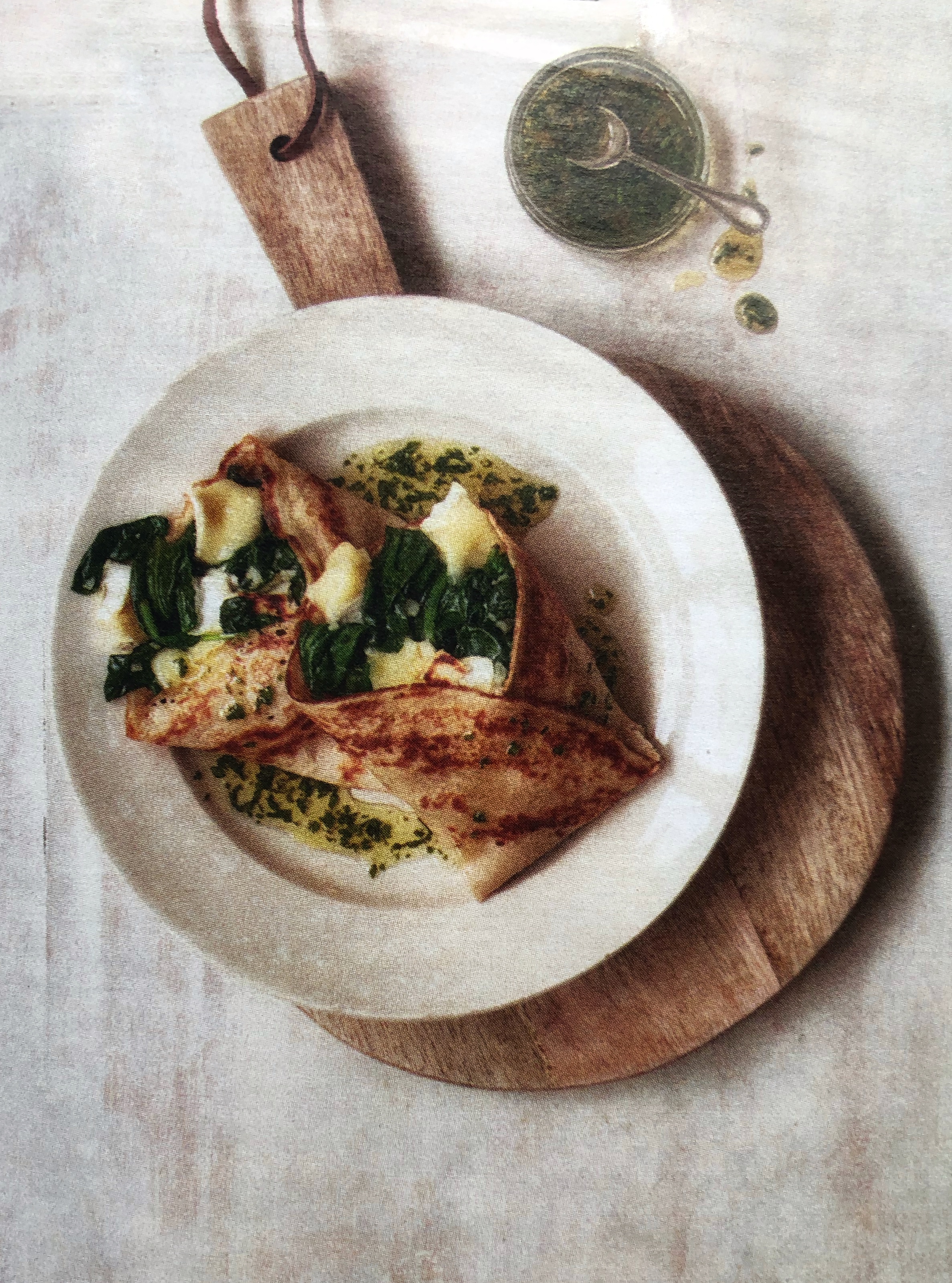 Palačinky se špenátem