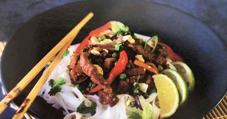 Čínské vepřové nudličky se zeleninou