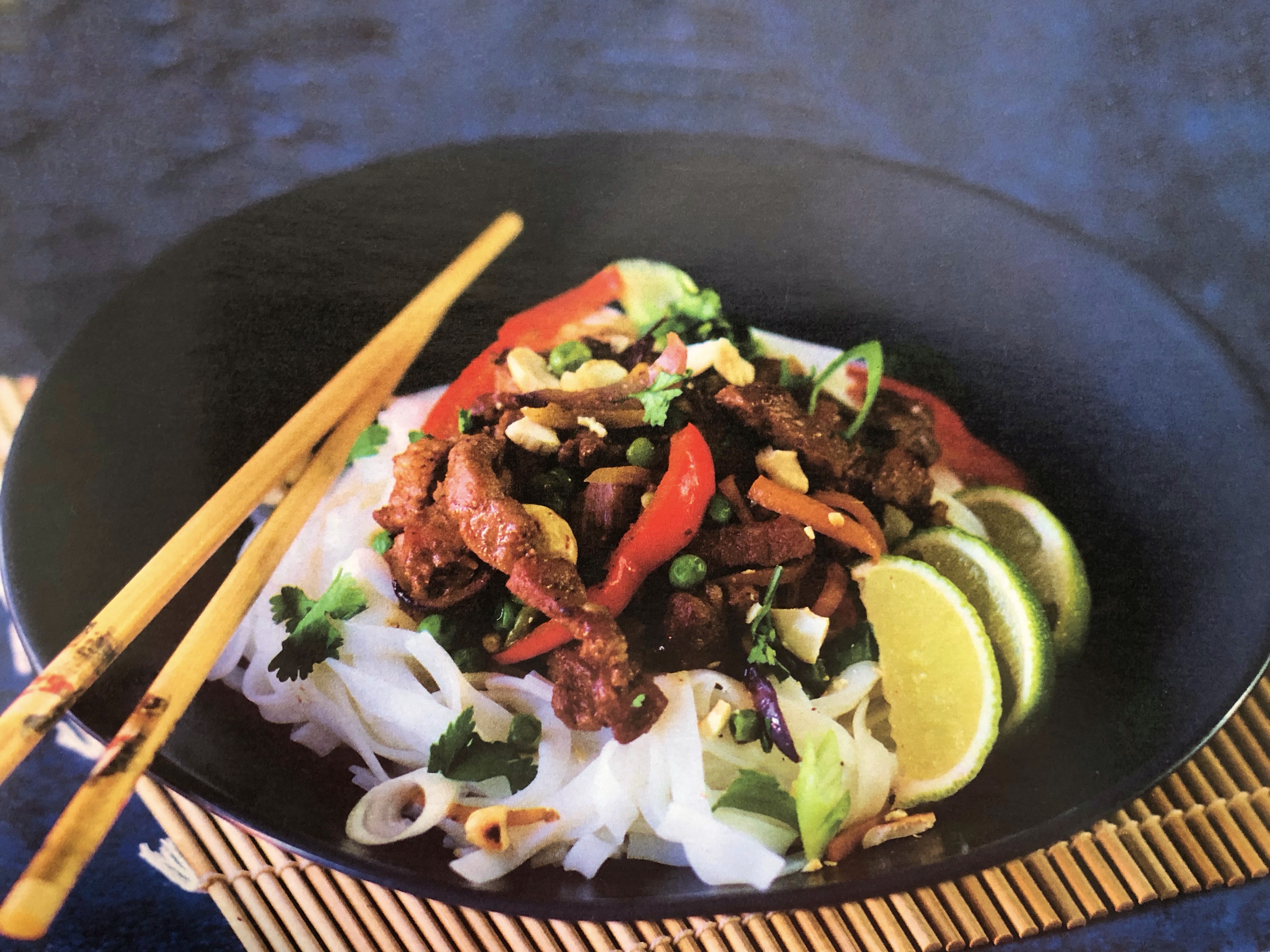 Čínské vepřové nudličky se zeleninou