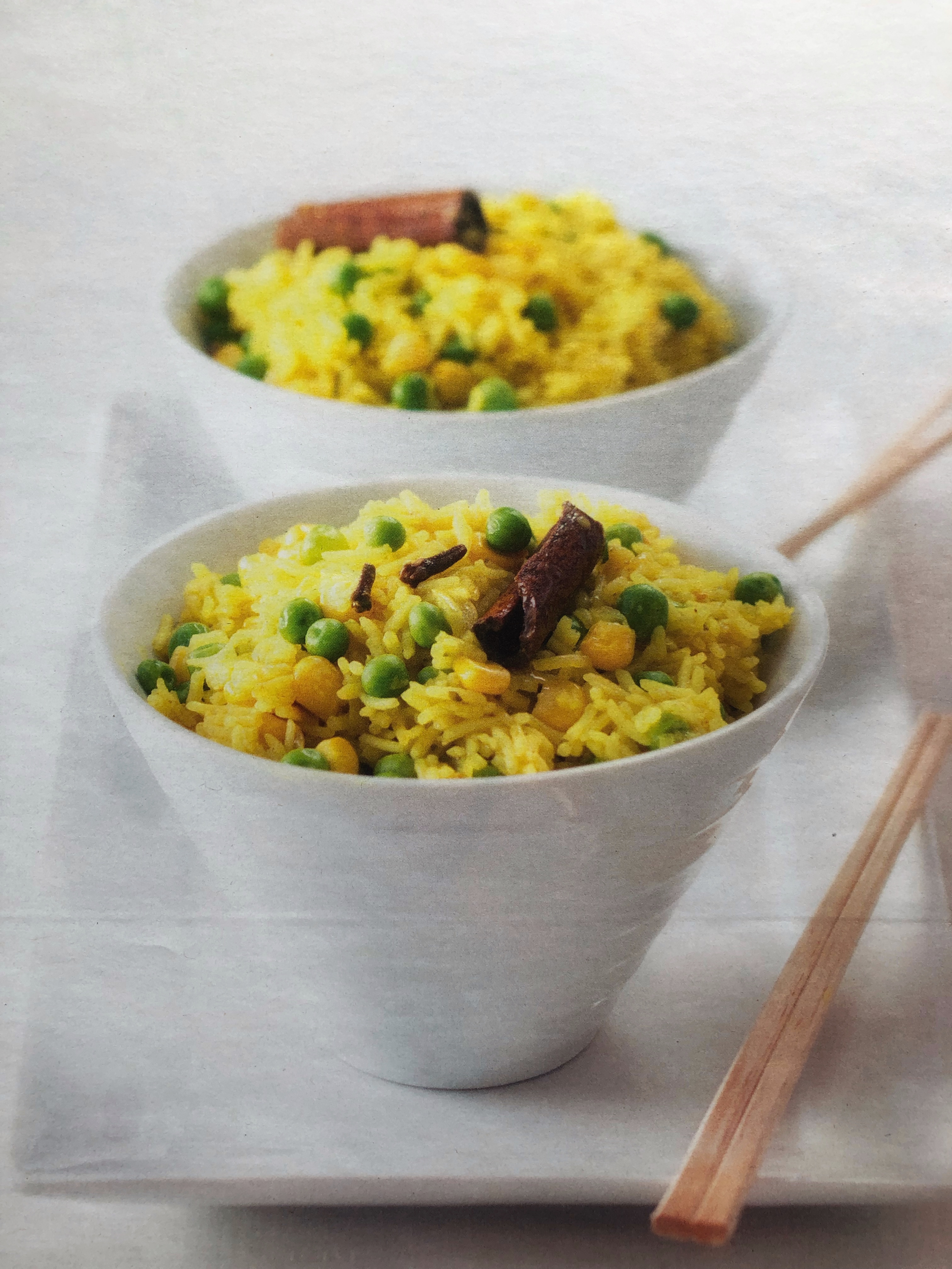 Kořeněná rýže se zeleninou