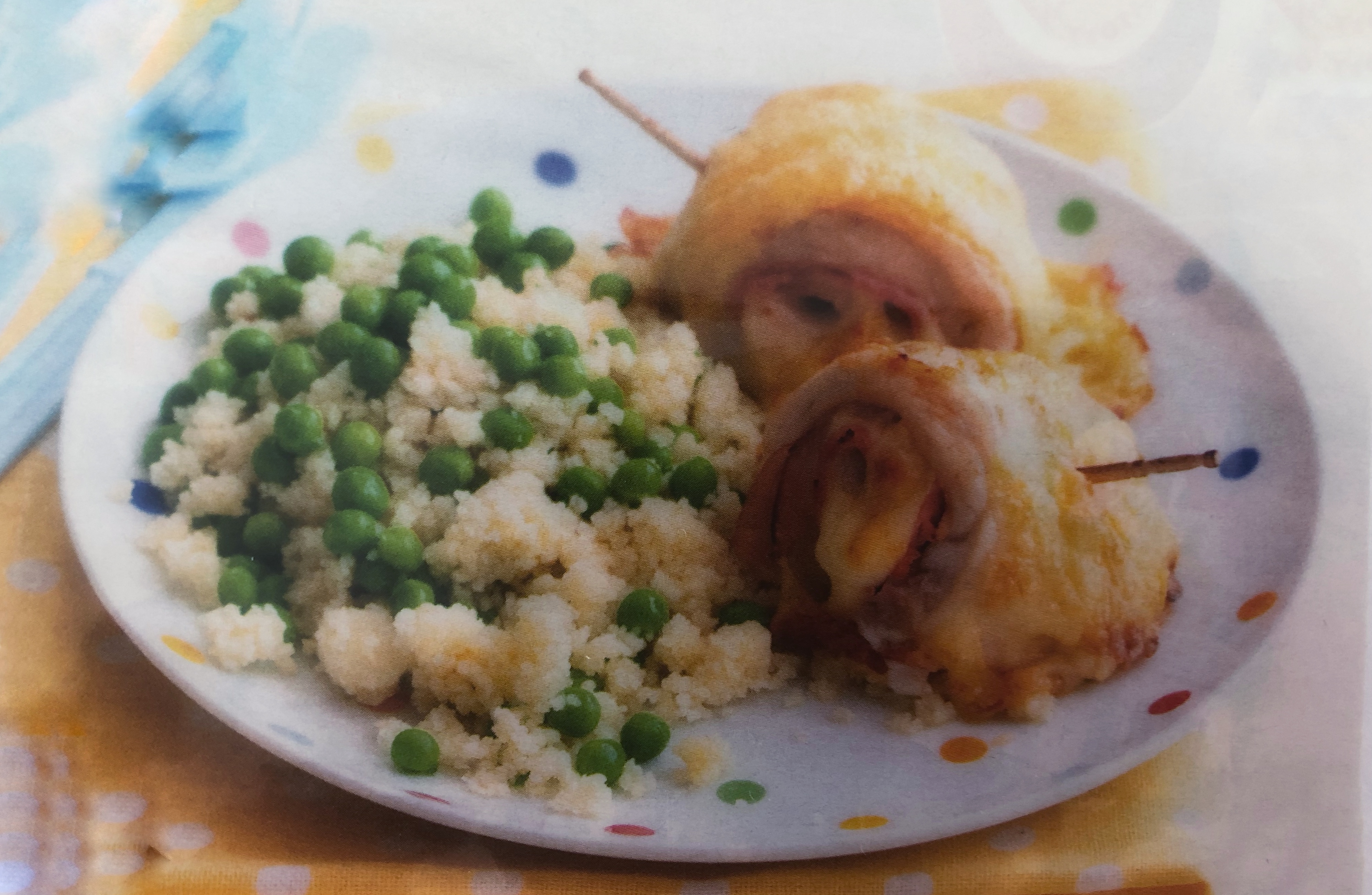 Kuřecí rolky s kuskusem