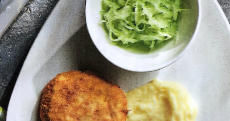 Řízek z mletého masa se sýrem