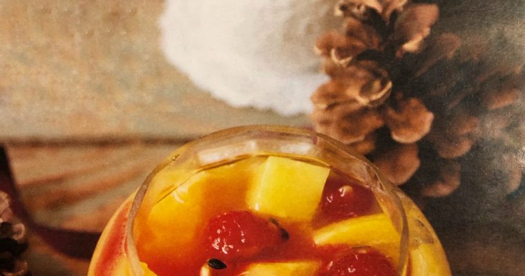 Pečený čaj z exotického ovoce