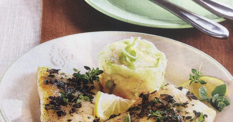 Pečená treska s tymiánem