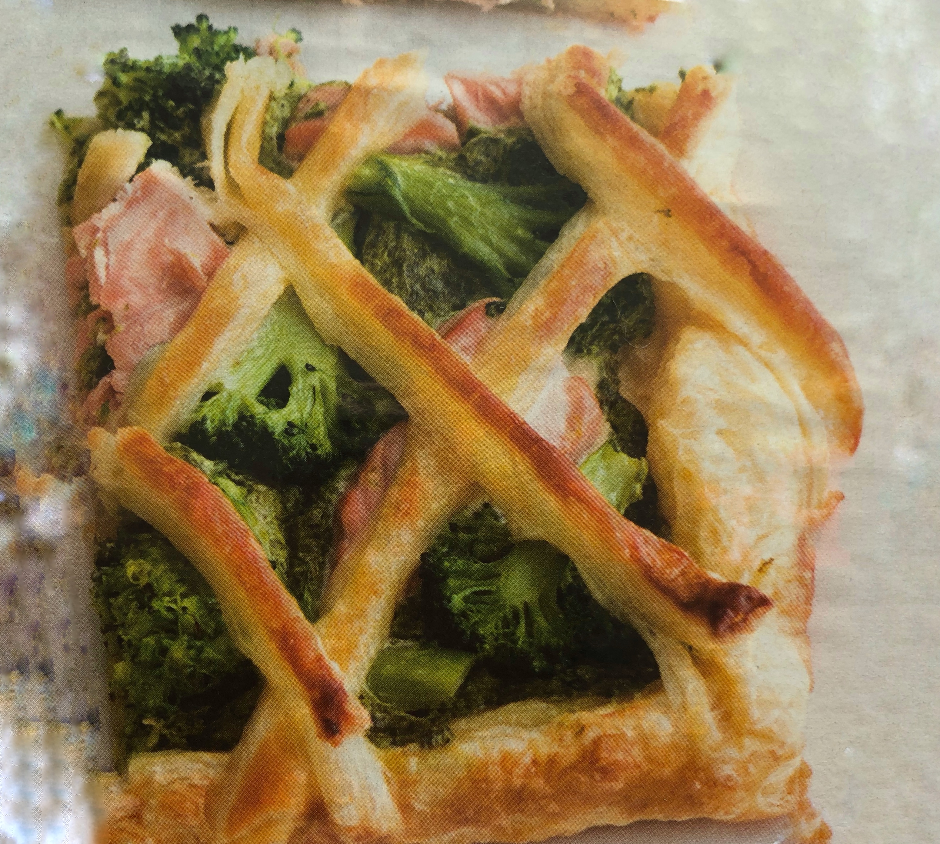 Lososový koláč s brokolicí