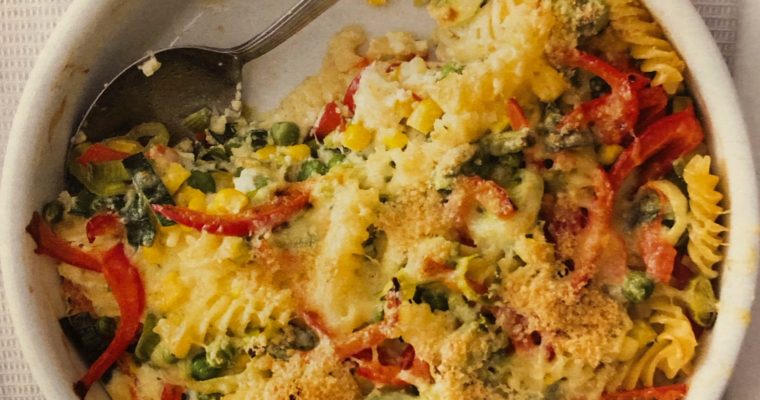 Zapečené těstoviny se zeleninou