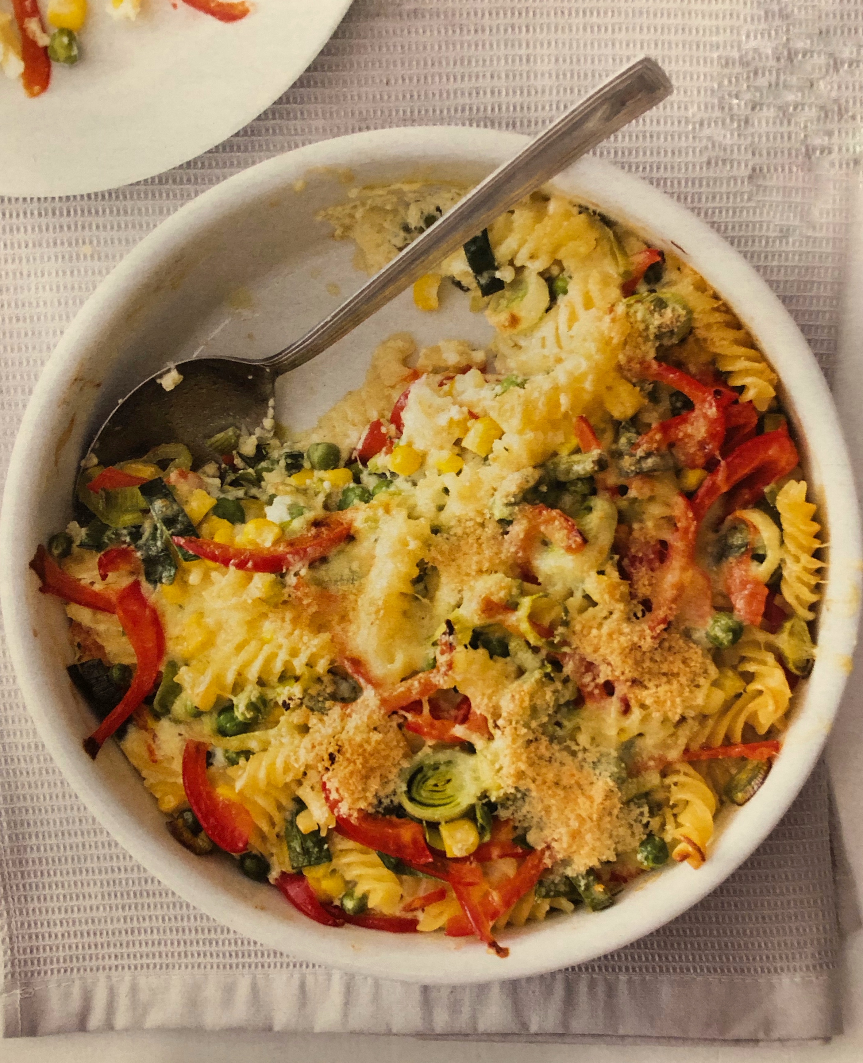 Zapečené těstoviny se zeleninou