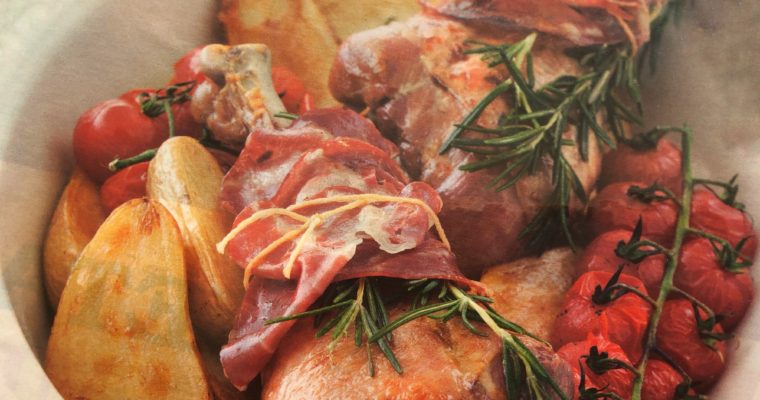 Pečená krůtí stehna