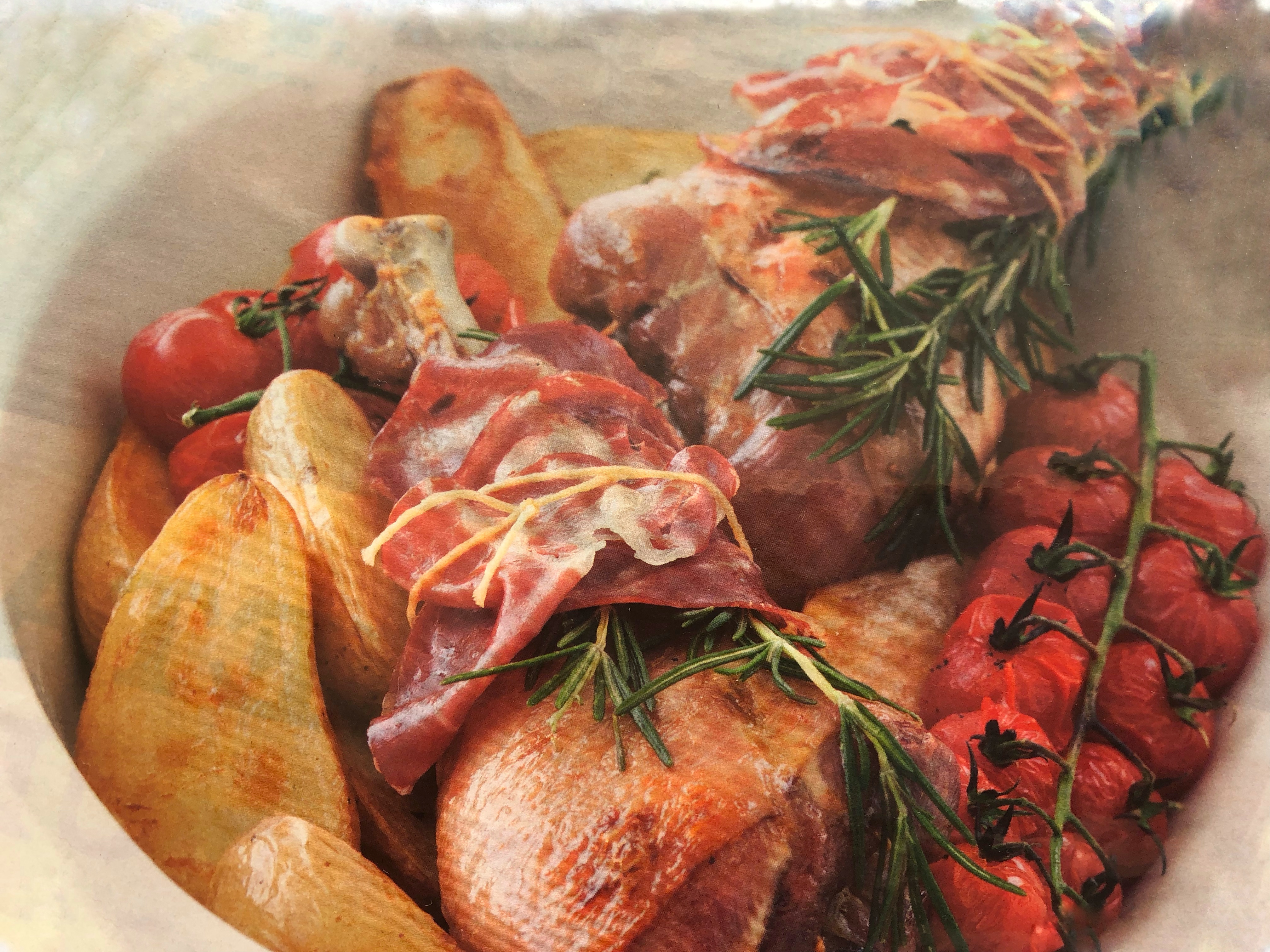 Pečená krůtí stehna