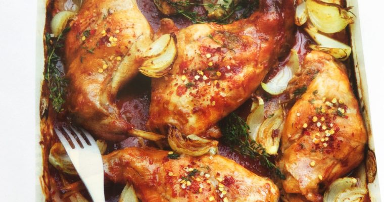 Pečený králík s tymiánem