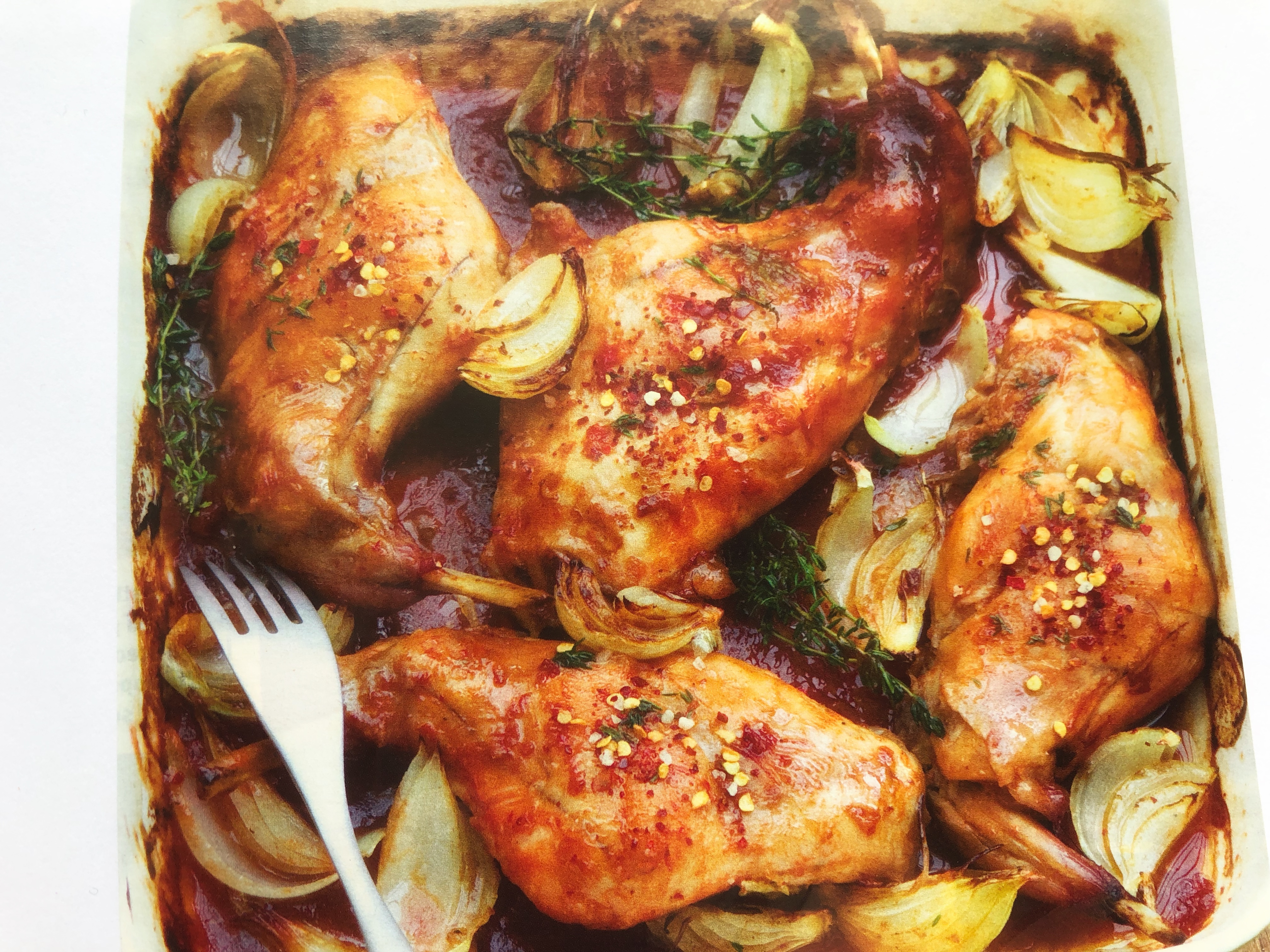 Pečený králík s tymiánem