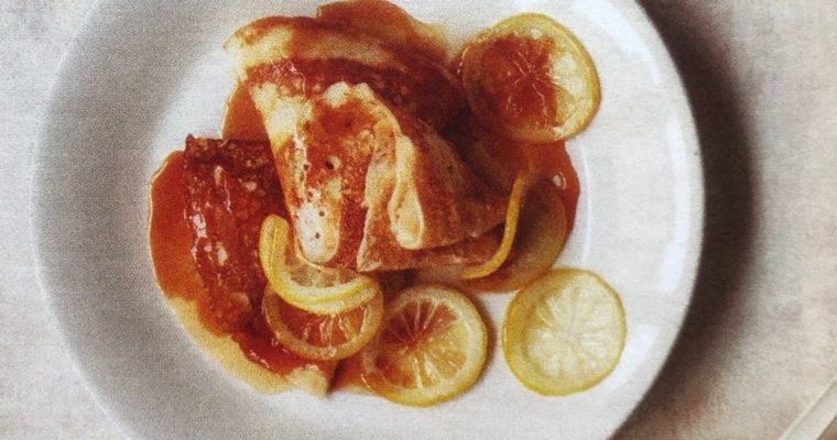 Citronové palačinky s ricottou