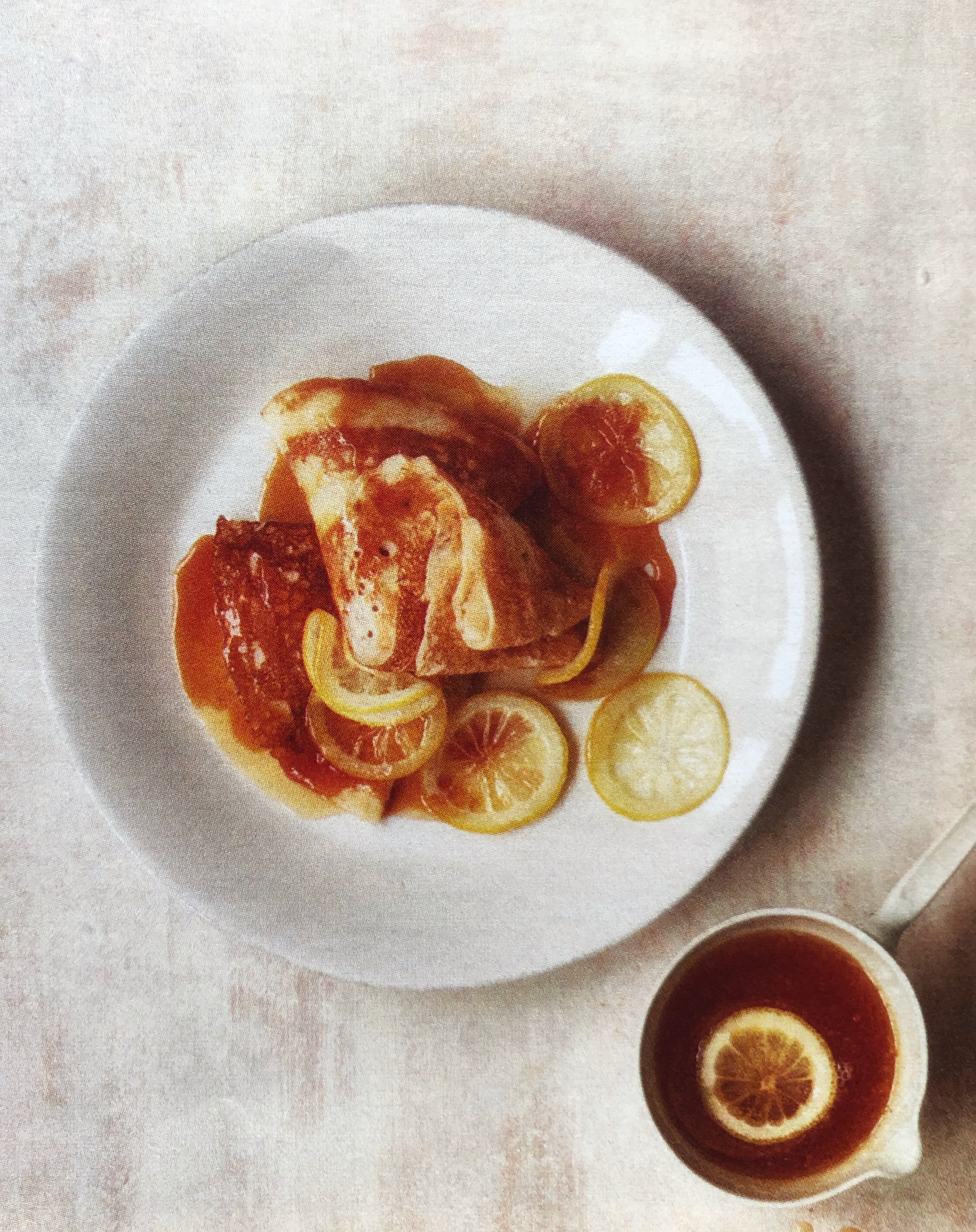 Citronové palačinky s ricottou