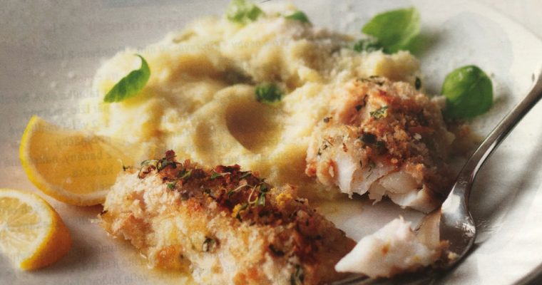 Ryba pečená v citronové strouhance