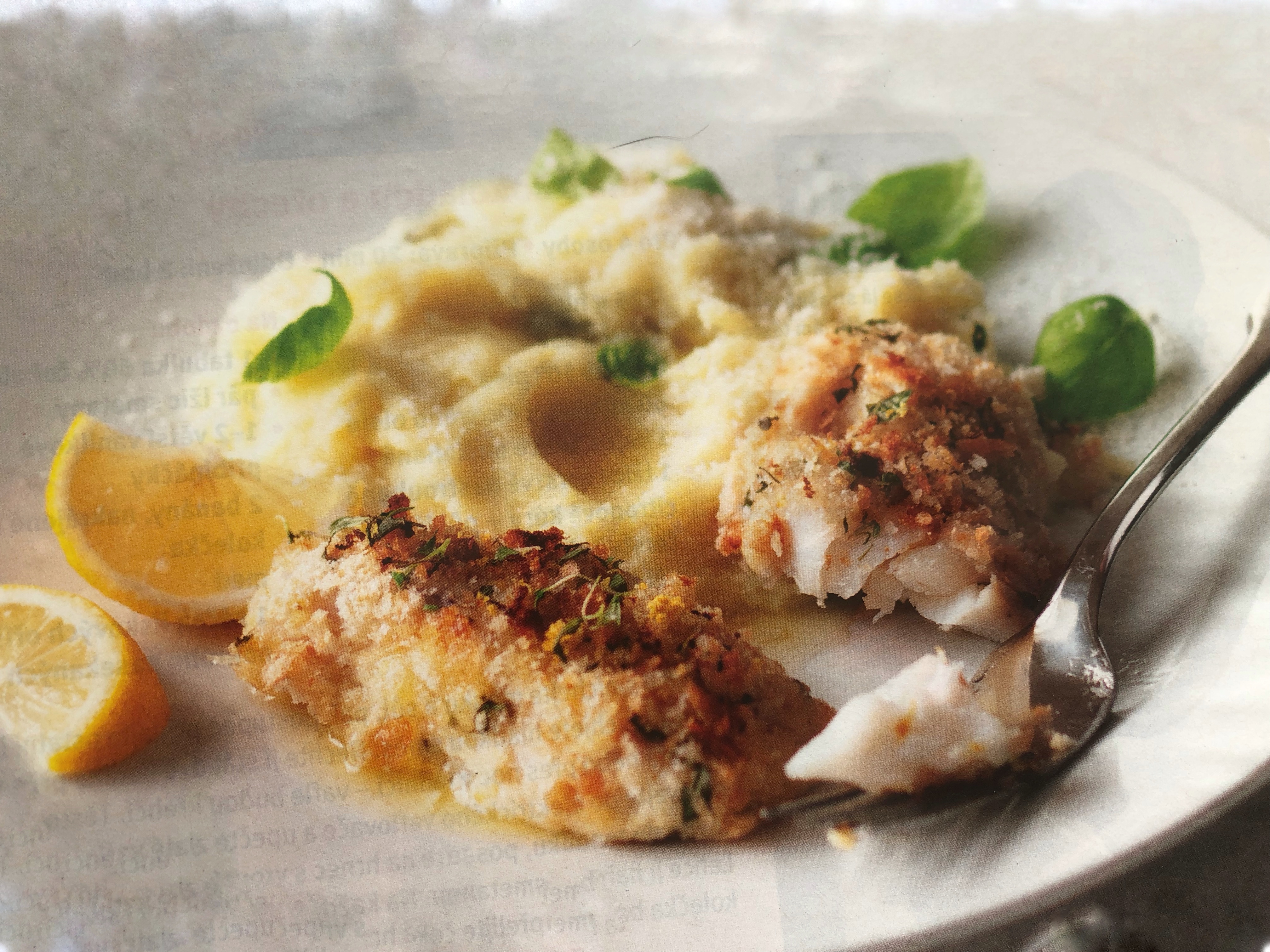 Ryba pečená v citronové strouhance