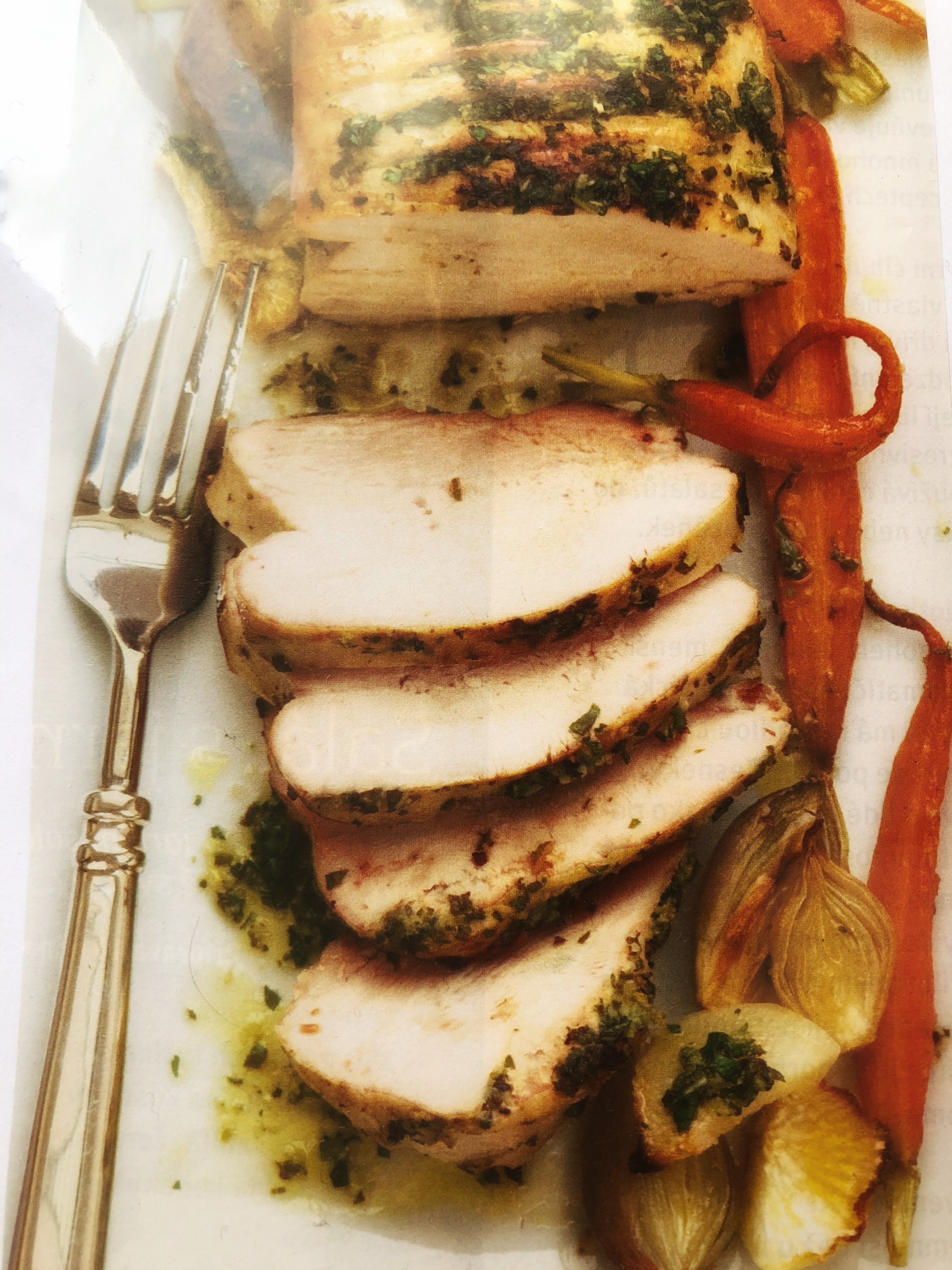 Krůtí prsa na šalotkách