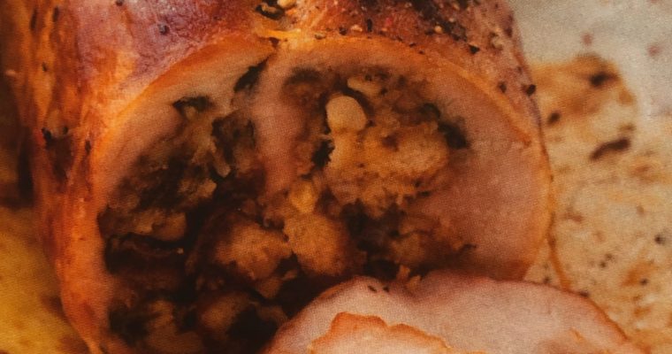 Nadívaná vepřová pečeně