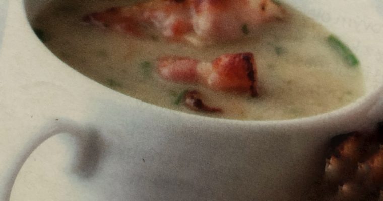 Krémová fazolová polévka