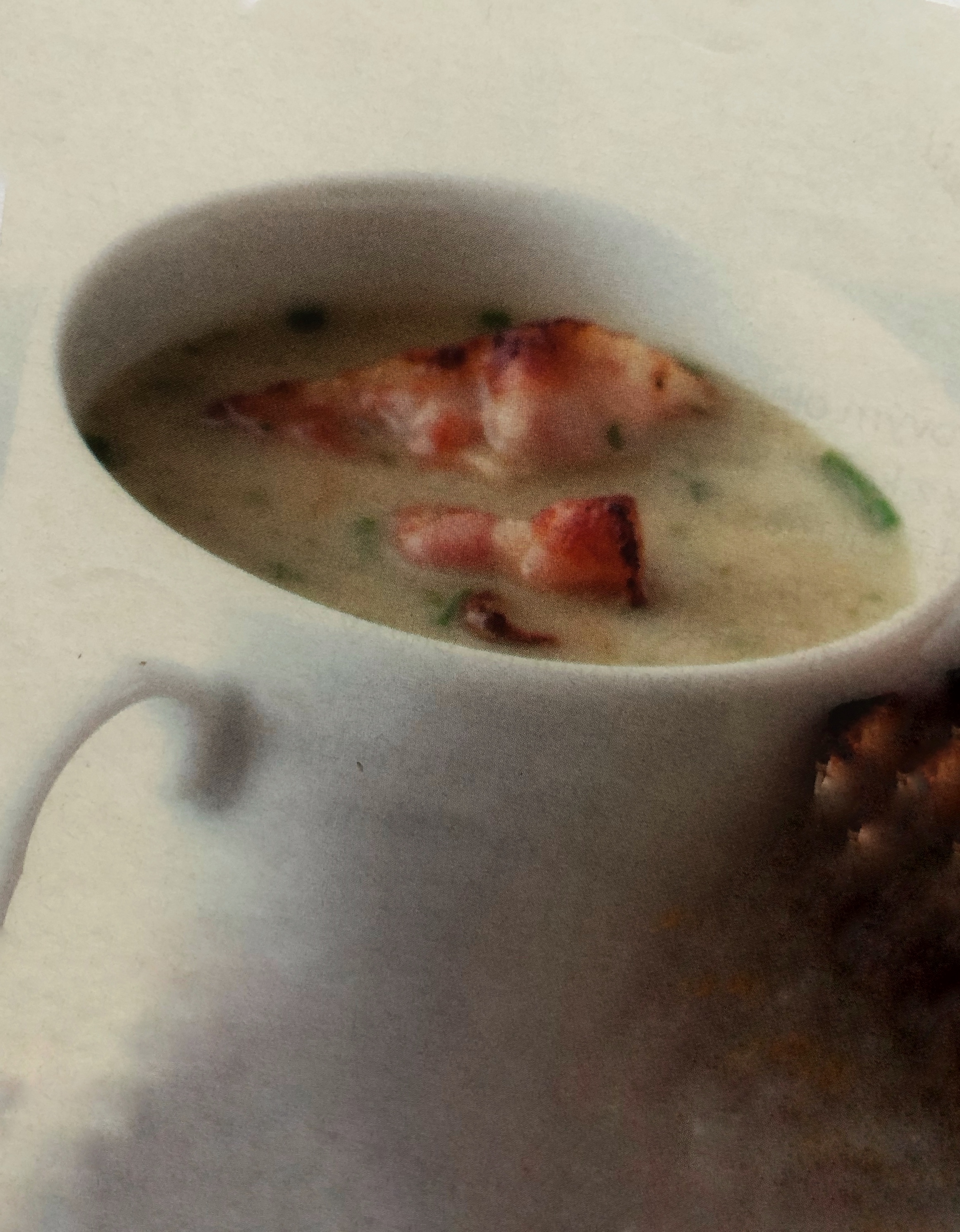 Krémová fazolová polévka