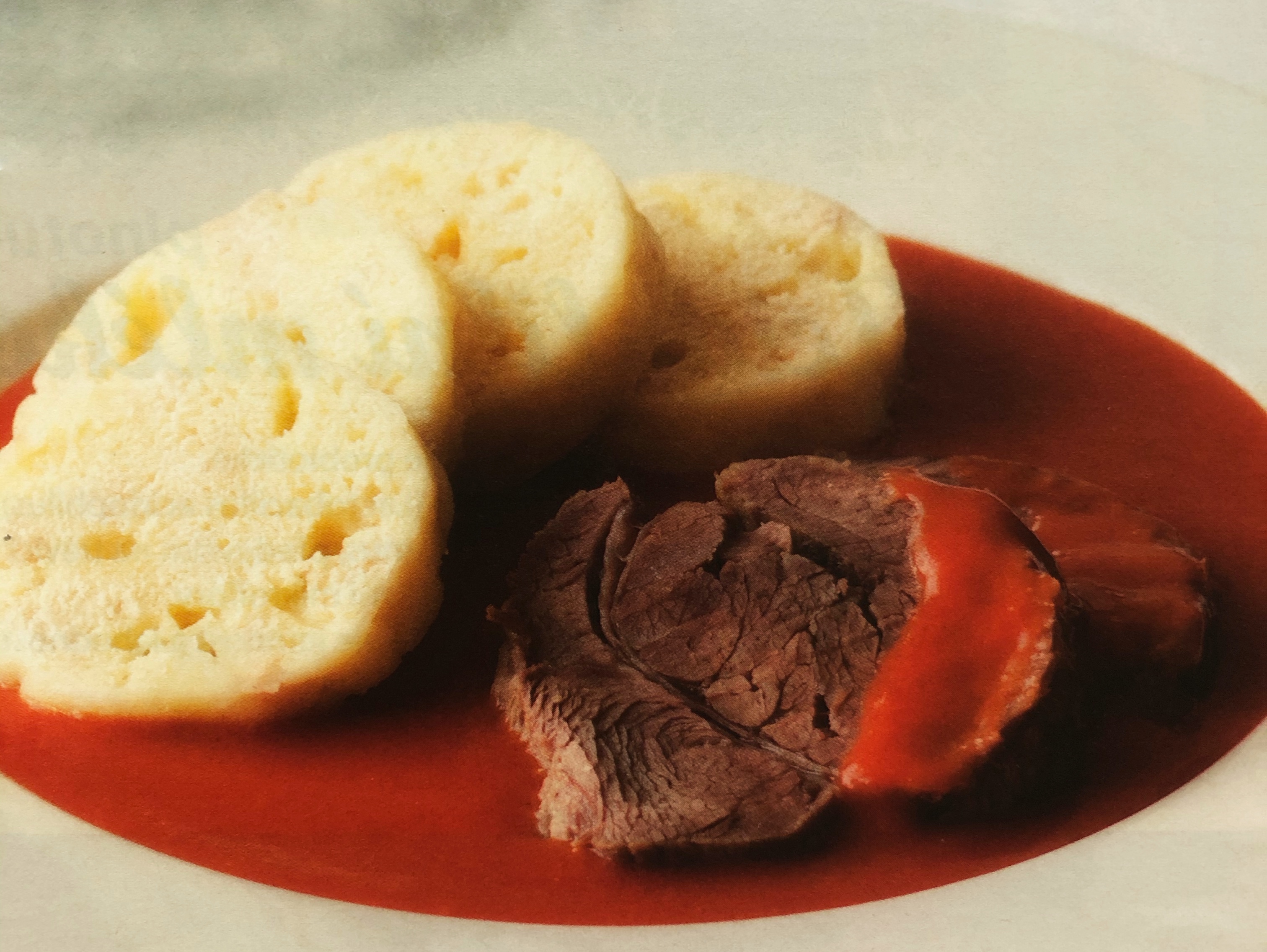 Rajská omáčka s hovězím masem