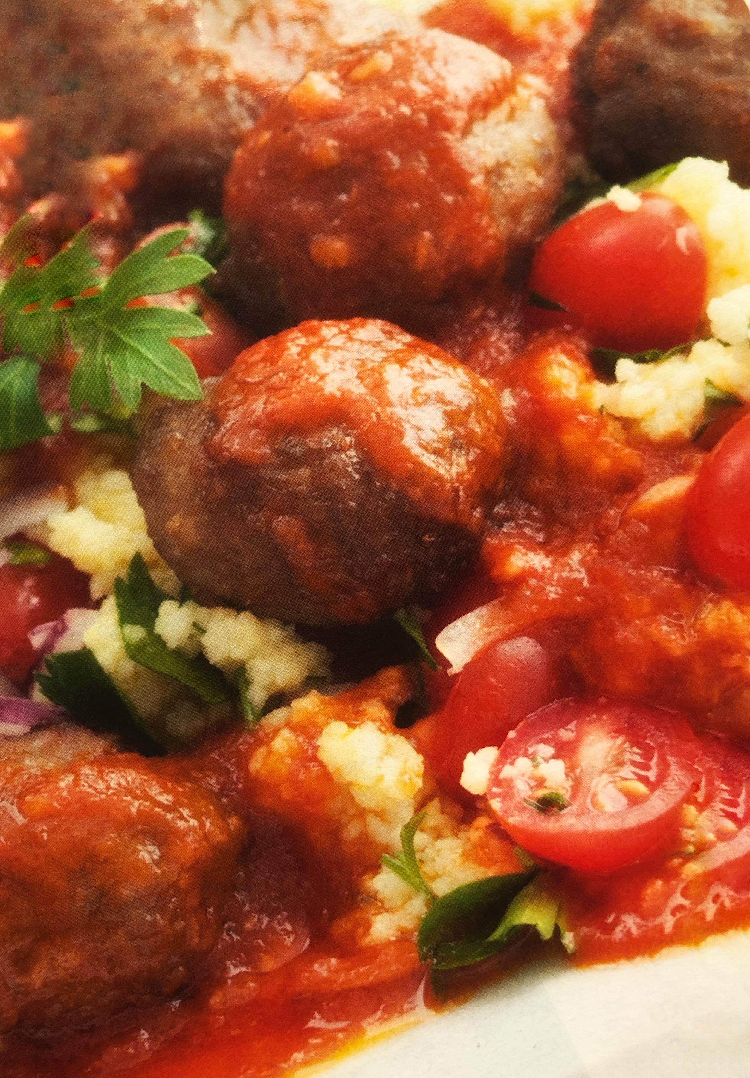 Masové koule s kuskusem