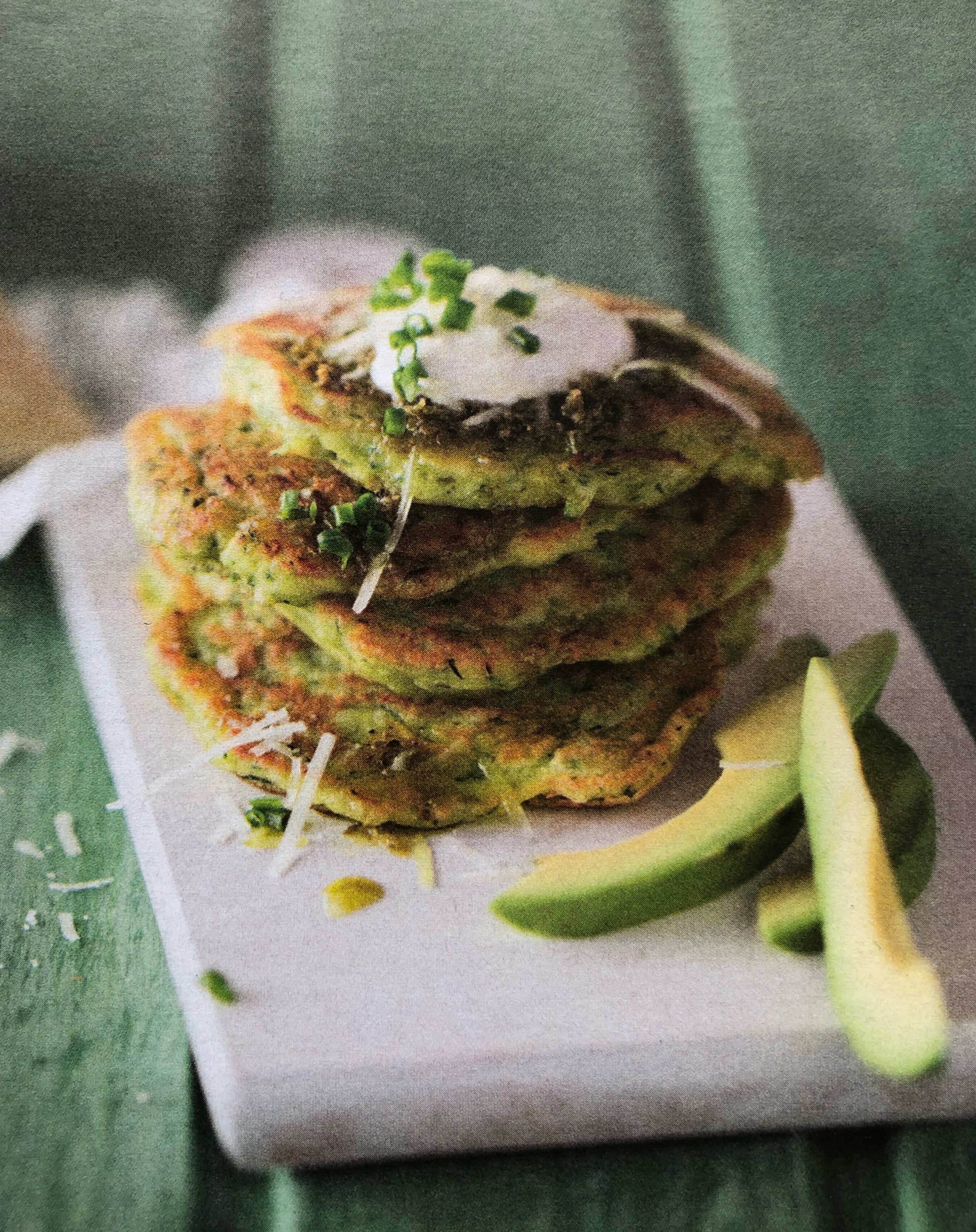 Cuketovo-jogurtové lívance