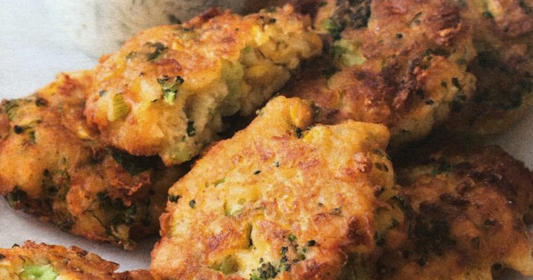 Brokolicovo-kukuřičné placičky