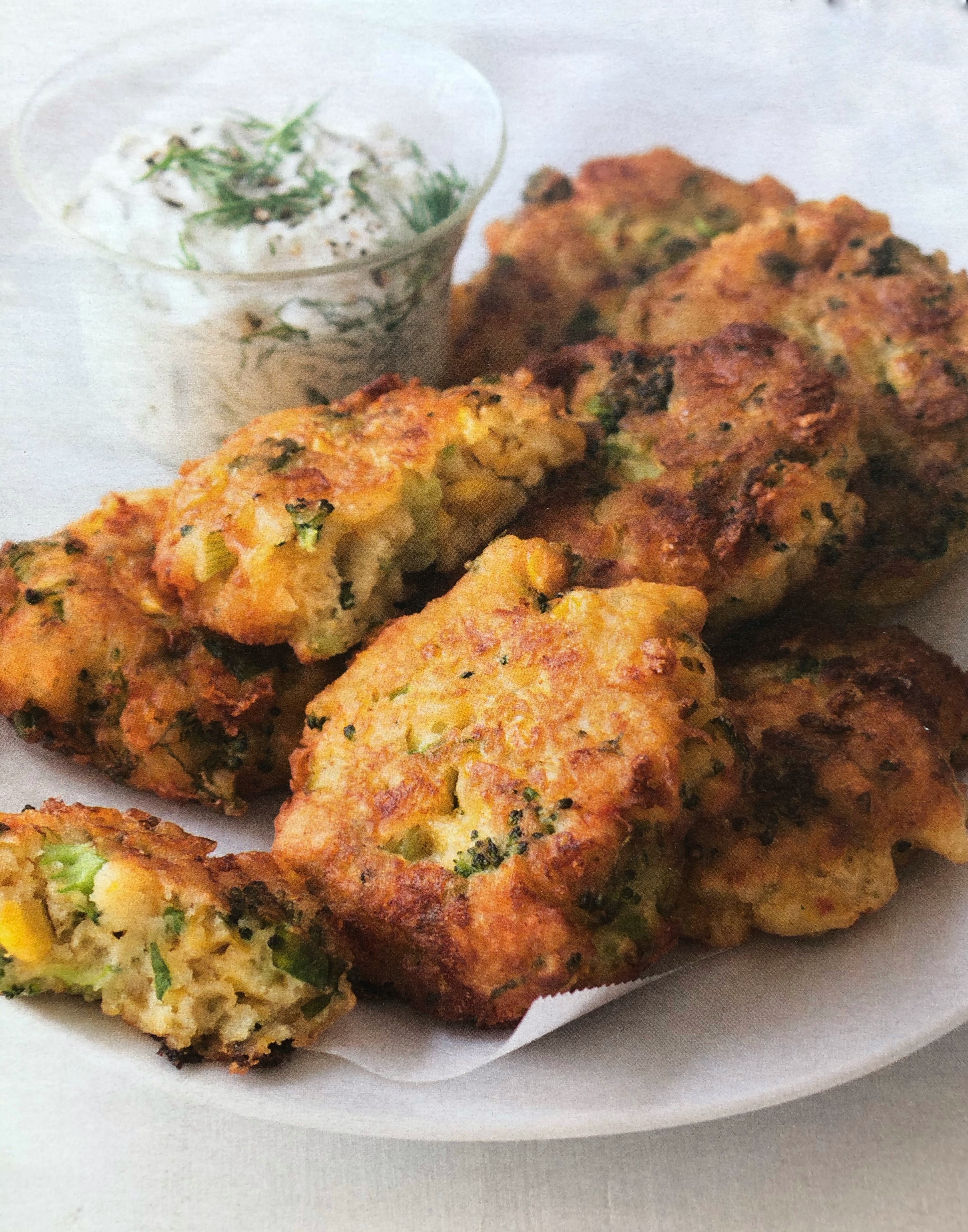 Brokolicovo-kukuřičné placičky