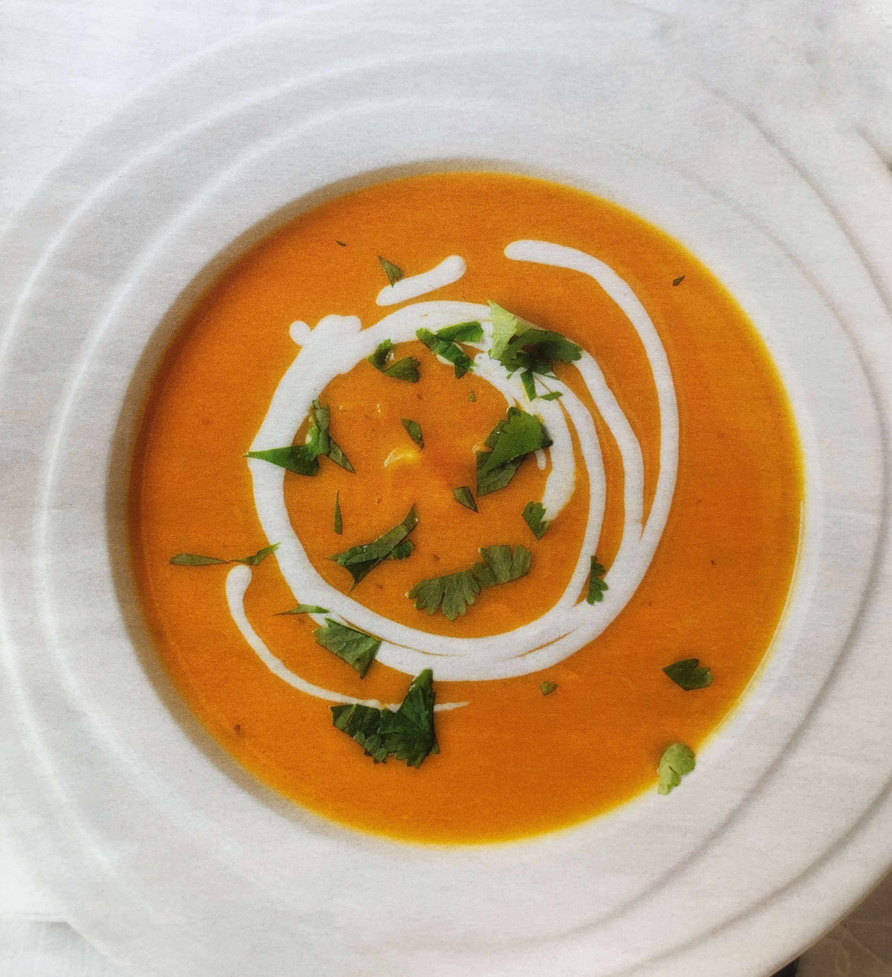 Mexická polévka ze sladkých brambor