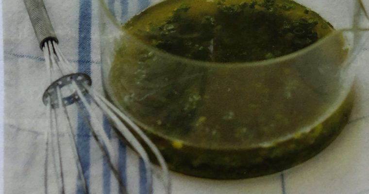 Citronovo-pažitkový dresink