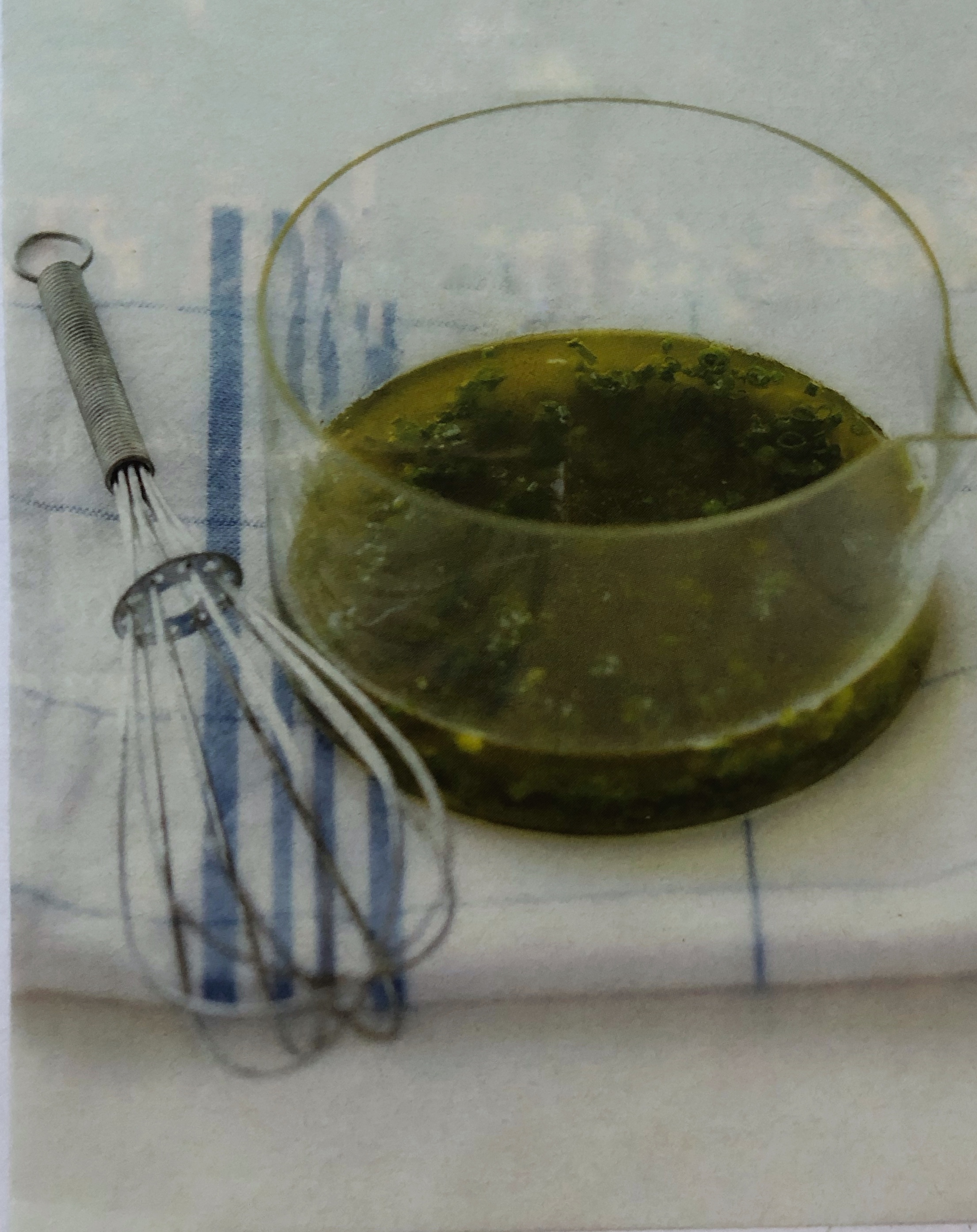 Citronovo-pažitkový dresink