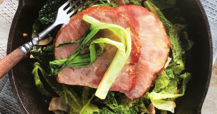 Uzená krkovice s kapustou