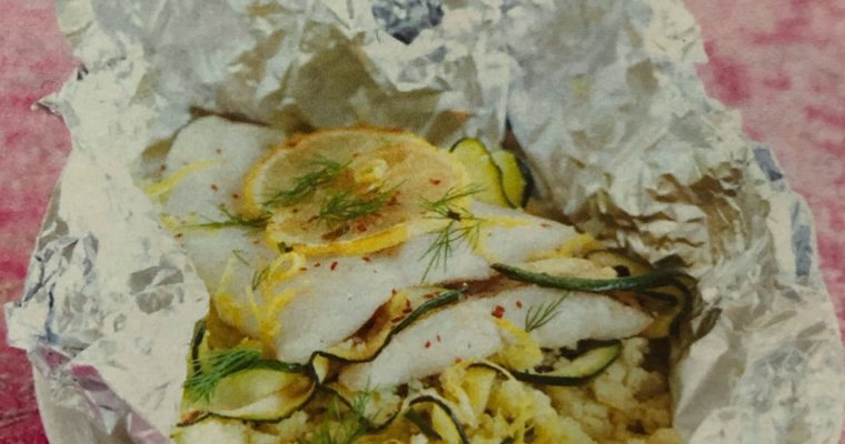 Kuskus s rybou v balíčku