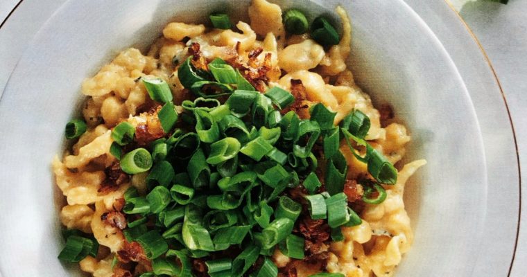 Domácí nočky se sýrem brie