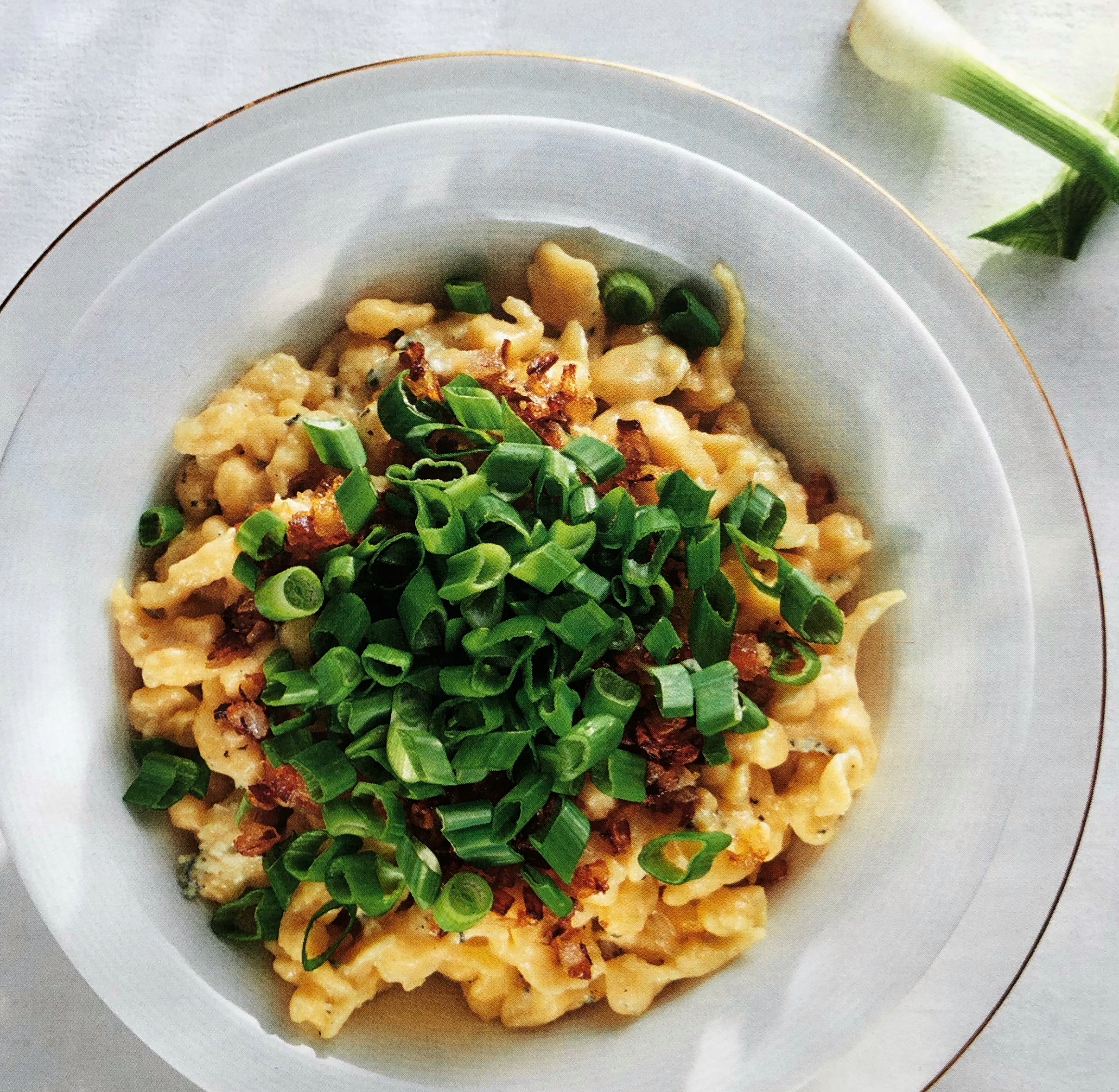 Domácí nočky se sýrem brie