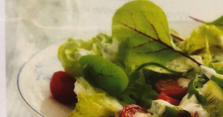 Nízkotučný farmářský dresink