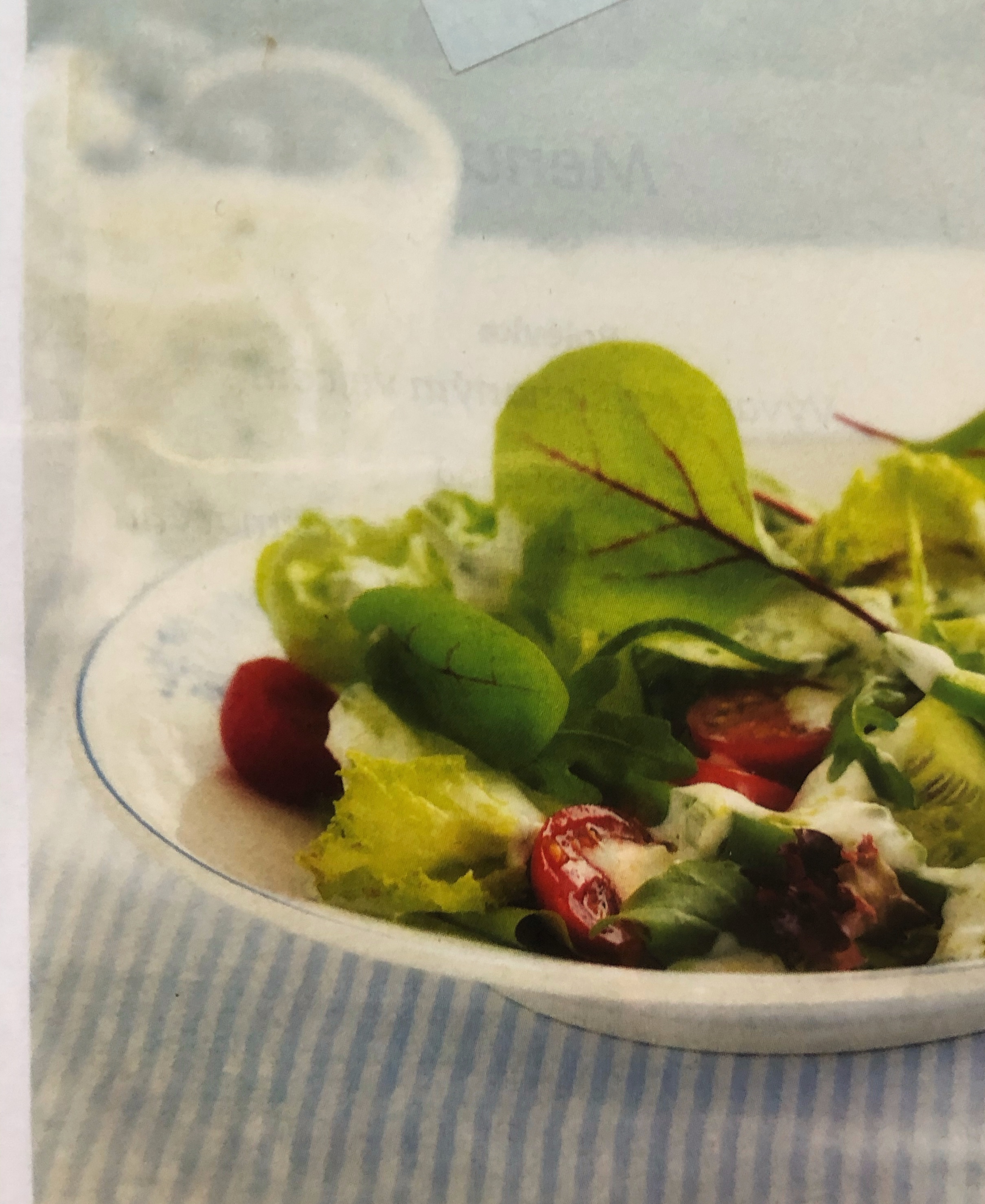 Nízkotučný farmářský dresink