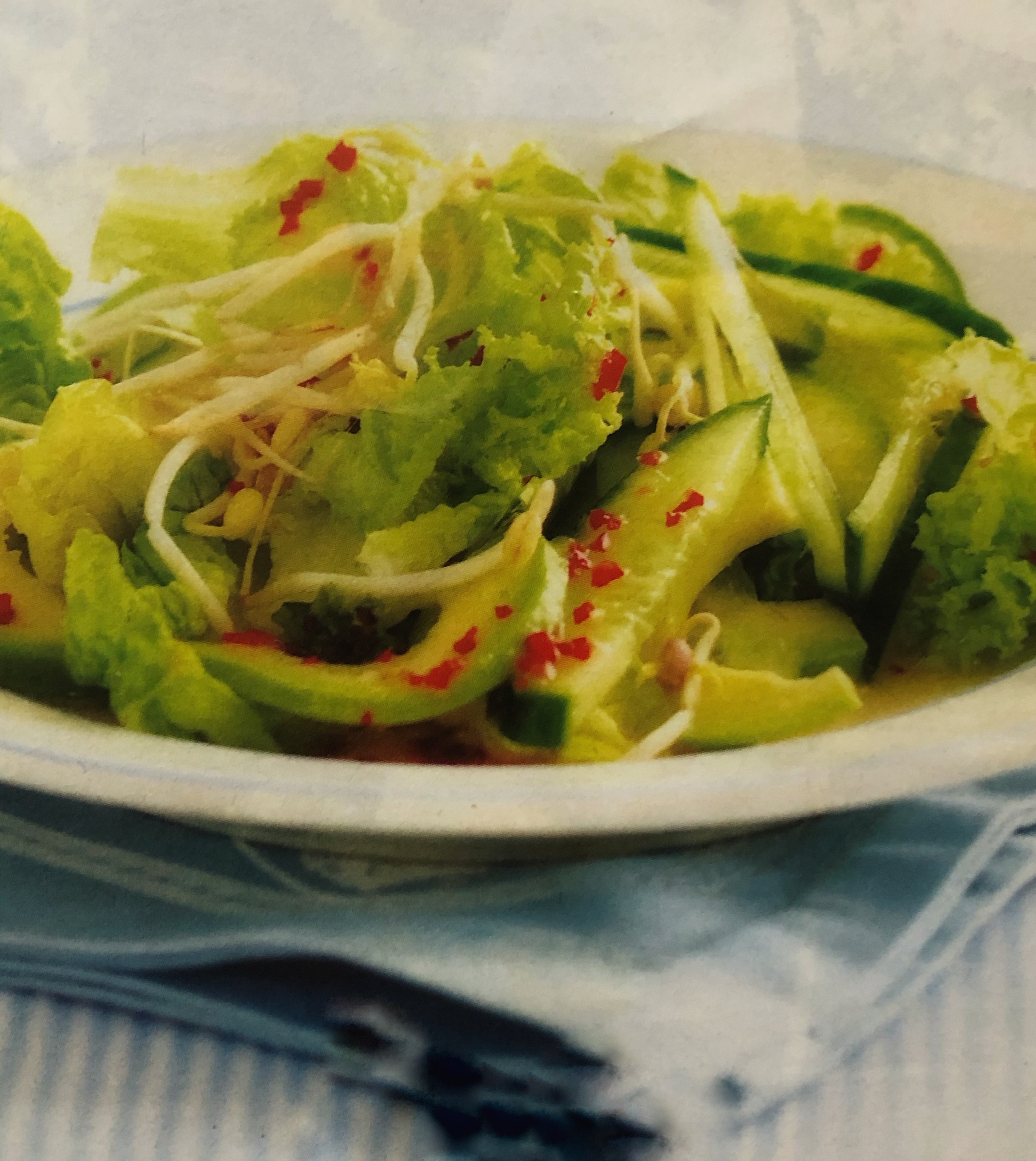 Limetkový dresink s chilli