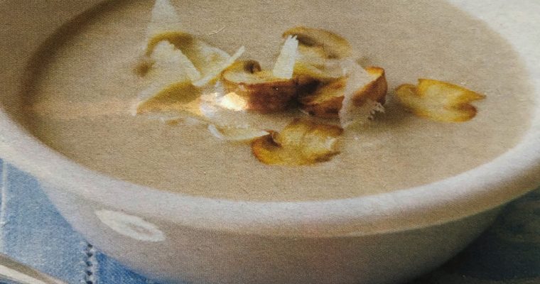 Krémová žampionová